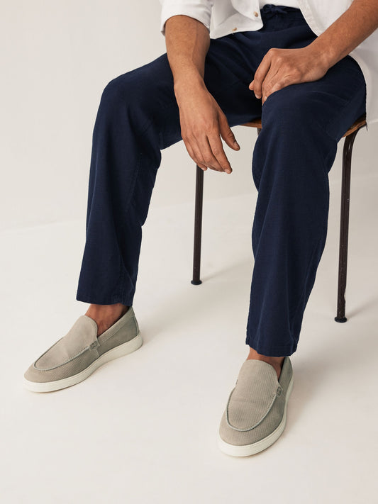 Light Gray Yacht Loafers